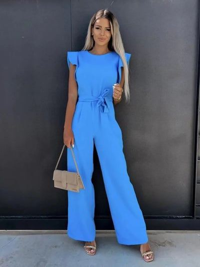 Fleur | Elegant jumpsuit with wide legs