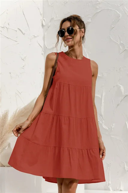 Tinsley - comfortabele losse zomerjurk
