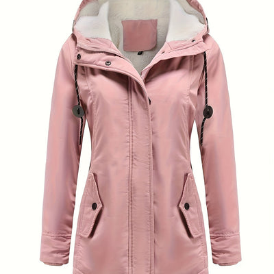 Sophie | Stevige lange parka met capuchon