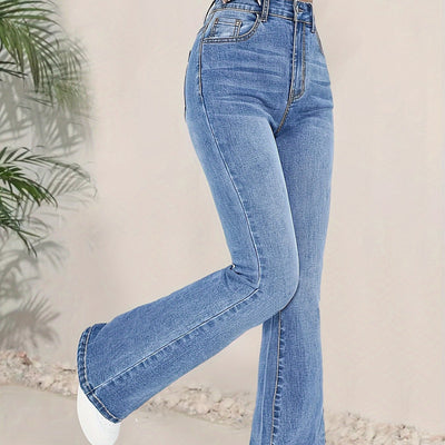 Lotte | Stylish high-waisted flared jeans
