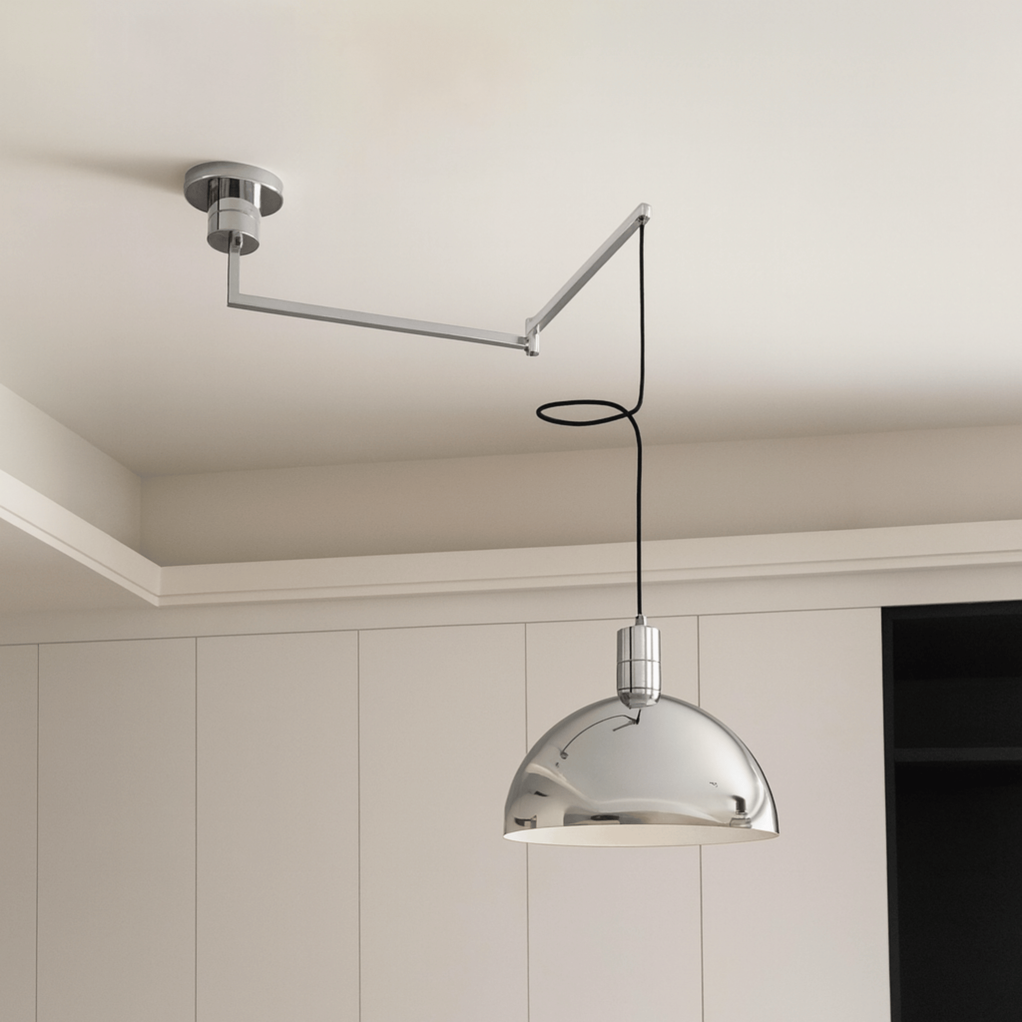Nordlumea – Adjustable Swing Arm Pendant Light