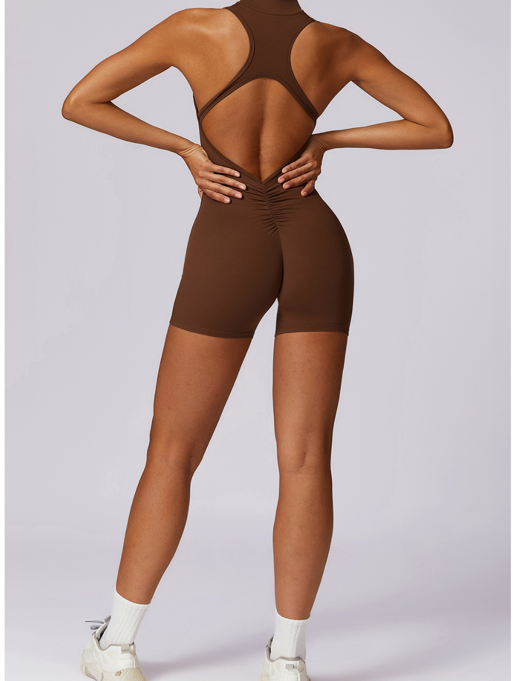 Faylin - Shaping Yoga Fitness Jumpsuit (Sleeveless)