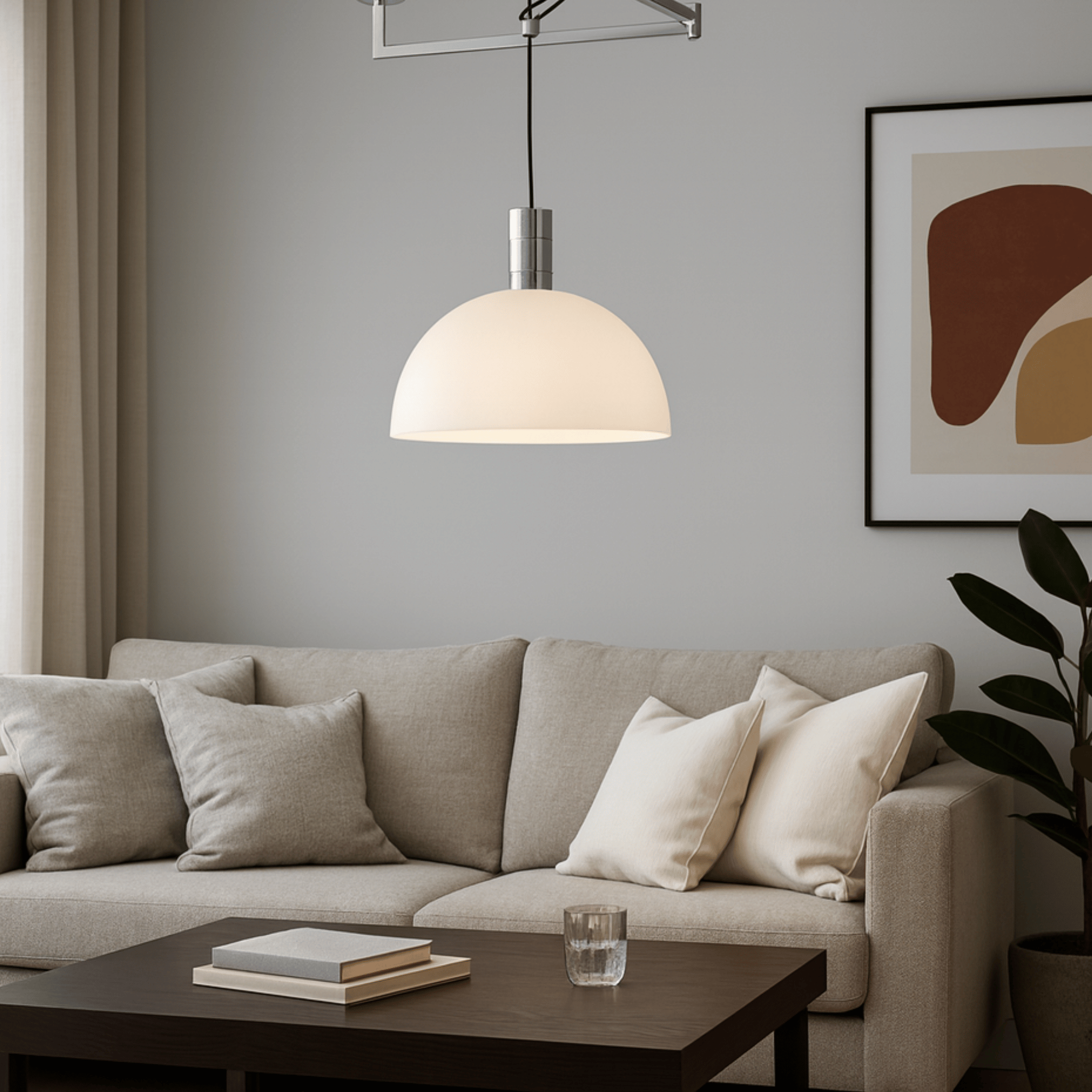 Nordlumea – Adjustable Swing Arm Pendant Light