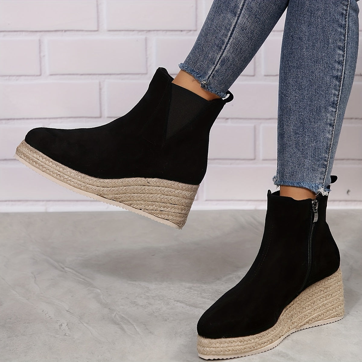 Elin | Women's wedge heel short boots