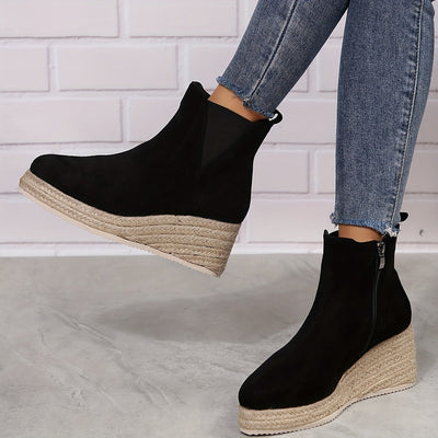 Elin | Women's wedge heel short boots