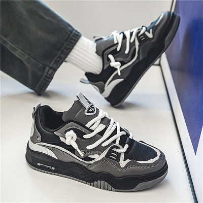 Geometrische sportieve sneakers - casual en trendy
