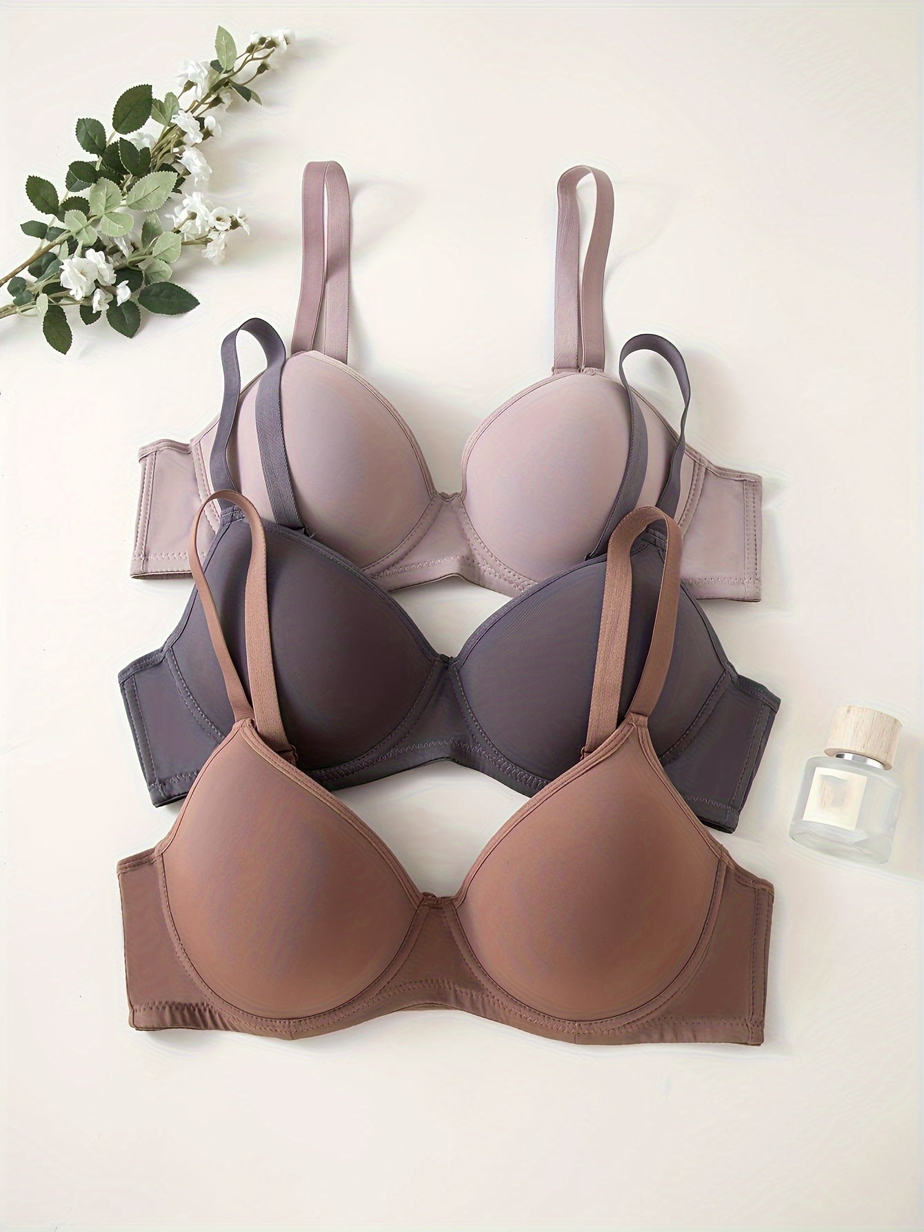 Nina | 3-delige naadloze anti-verslapping push-up bh