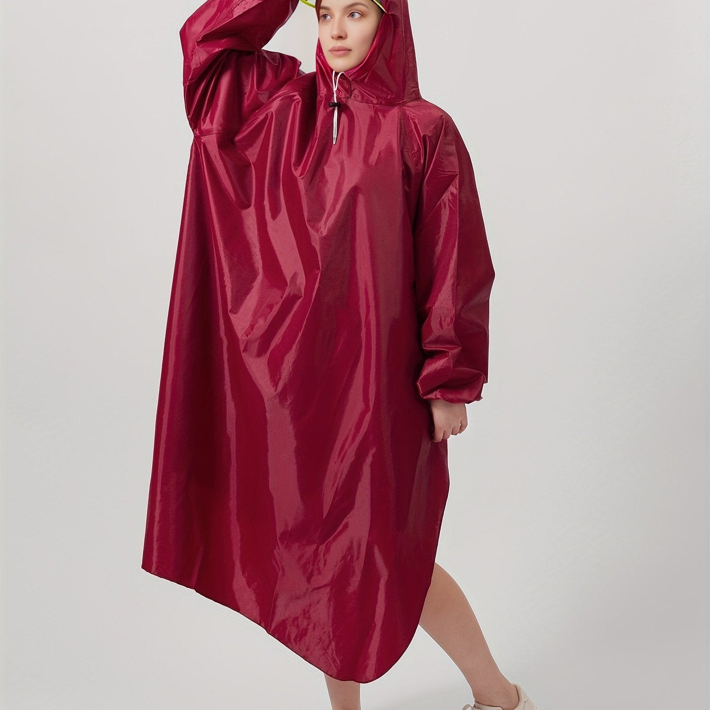 Niels | Waterdichte unisex regenpancho met capuchon