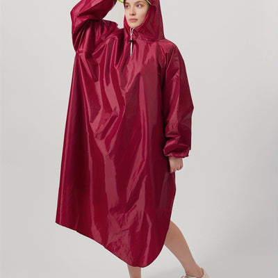 Niels | Waterdichte unisex regenpancho met capuchon