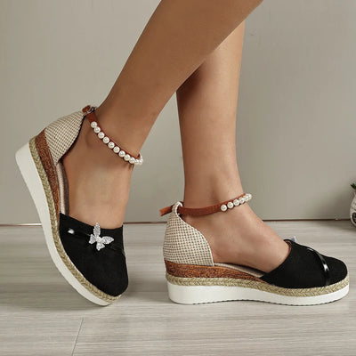 Jane - Women's sandals with bow