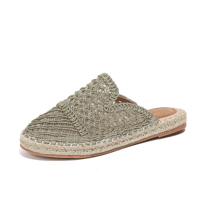 Good - Closed toe, hollow toe, round toe slippers for summer