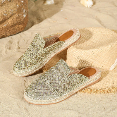 Good - Closed toe, hollow toe, round toe slippers for summer