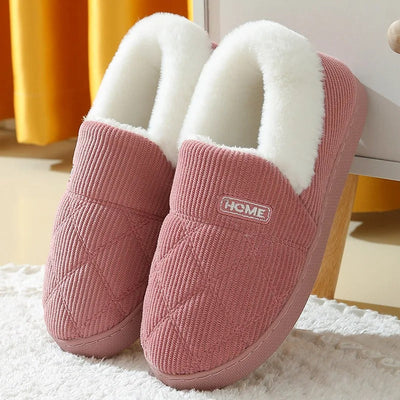 Mila | Warme dames pantoffels met dikke voering・Compact en comfortabel