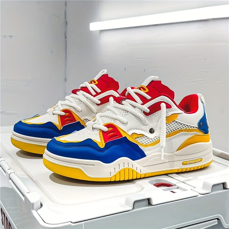 Geometrische sportieve sneakers - casual en trendy