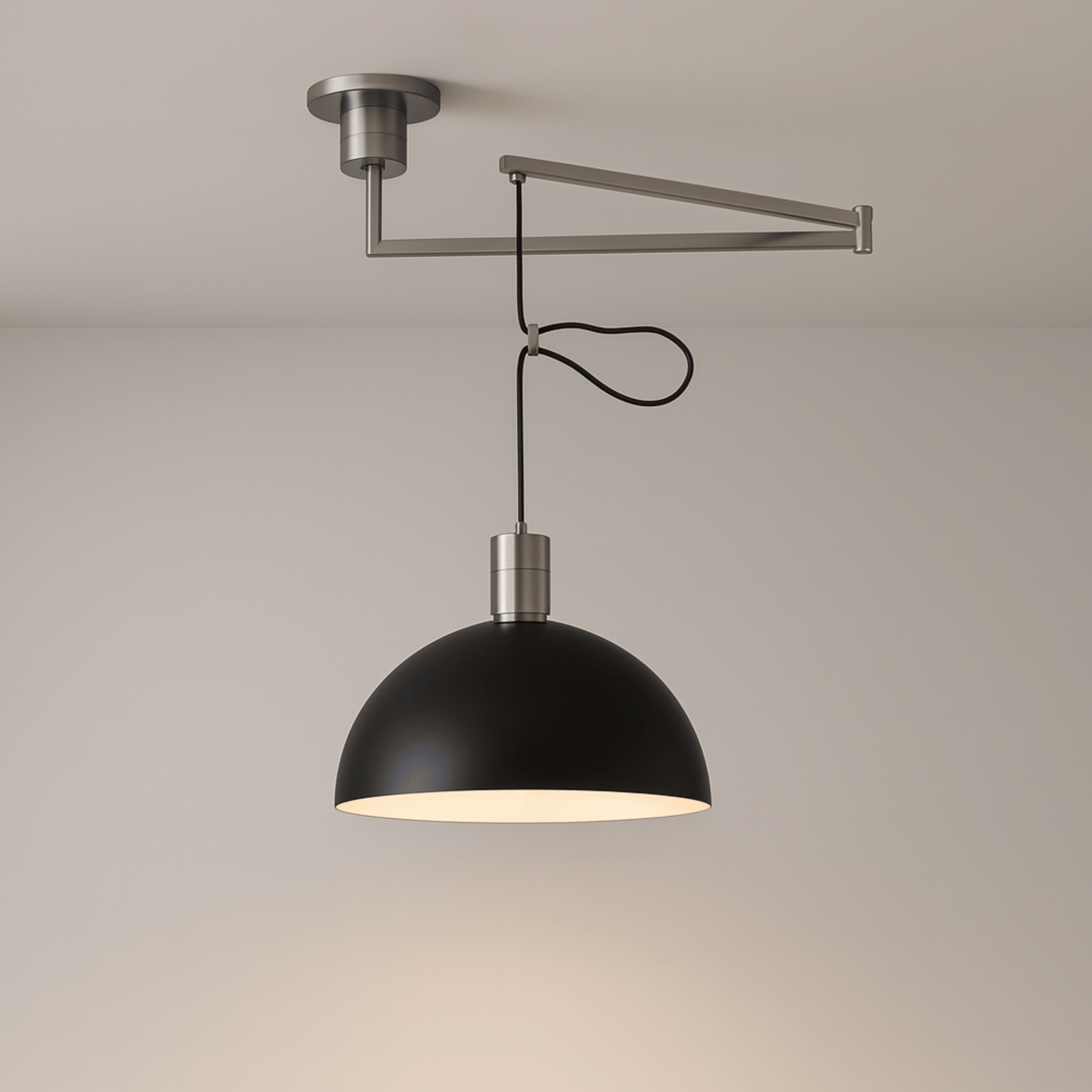 Nordlumea – Adjustable Swing Arm Pendant Light