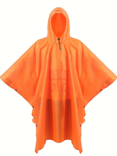 Sophie | Waterdichte lichtgewicht regenponcho met capuchon en zak