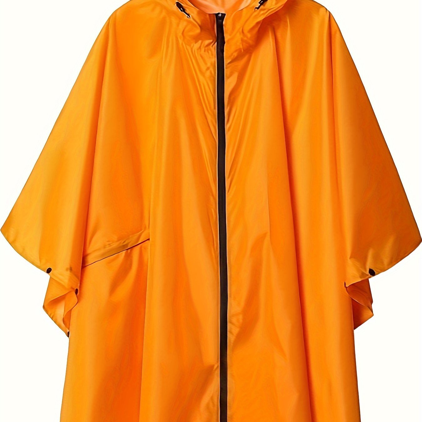 Nina | Waterdichte damesregenponcho met capuchon en zakken