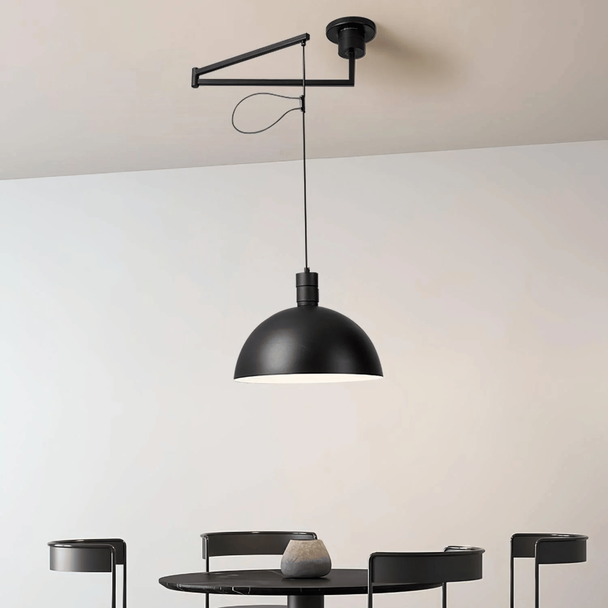 Nordlumea – Adjustable Swing Arm Pendant Light