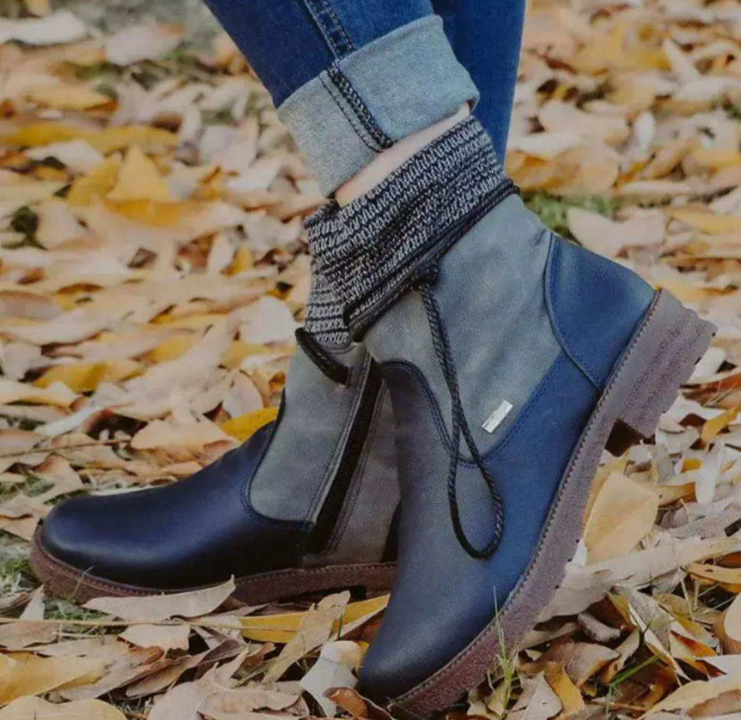 ESTHER - Leather winter boots