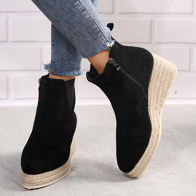 Elin | Women's wedge heel short boots