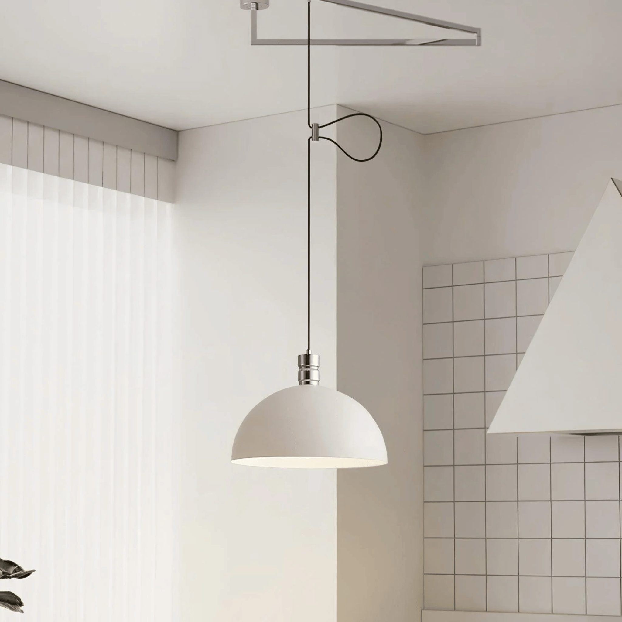 Nordlumea – Adjustable Swing Arm Pendant Light