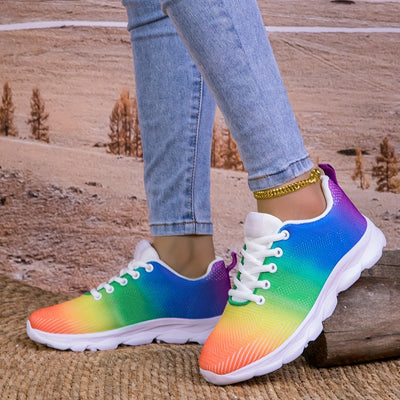 Nina | Ademende gebreide damessneakers