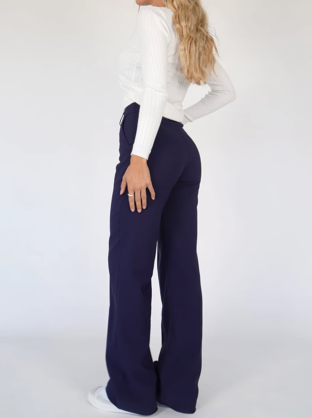 Élodie - Elegant Wide-leg Trousers | Luxurious Comfort &amp; Timeless Style