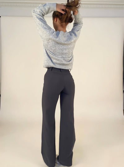Elianny - Casual Geplooide Broek voor Vrouwen