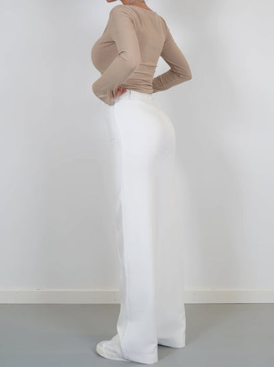 Élodie - Elegant Wide-leg Trousers | Luxurious Comfort &amp; Timeless Style