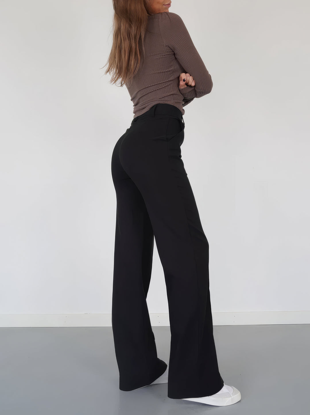 Élodie - Elegant Wide-leg Trousers | Luxurious Comfort &amp; Timeless Style