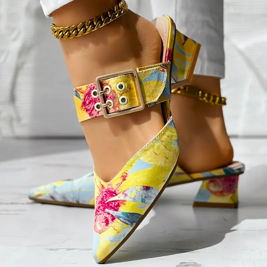 Klaartje - Women's Heel with Heel - Trendy &amp; Elegant