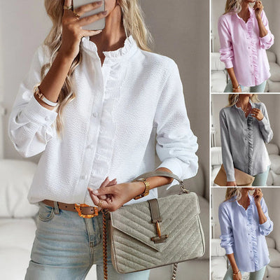 Selene - Tijdloze Formele Elegant Vrouwenblouses
