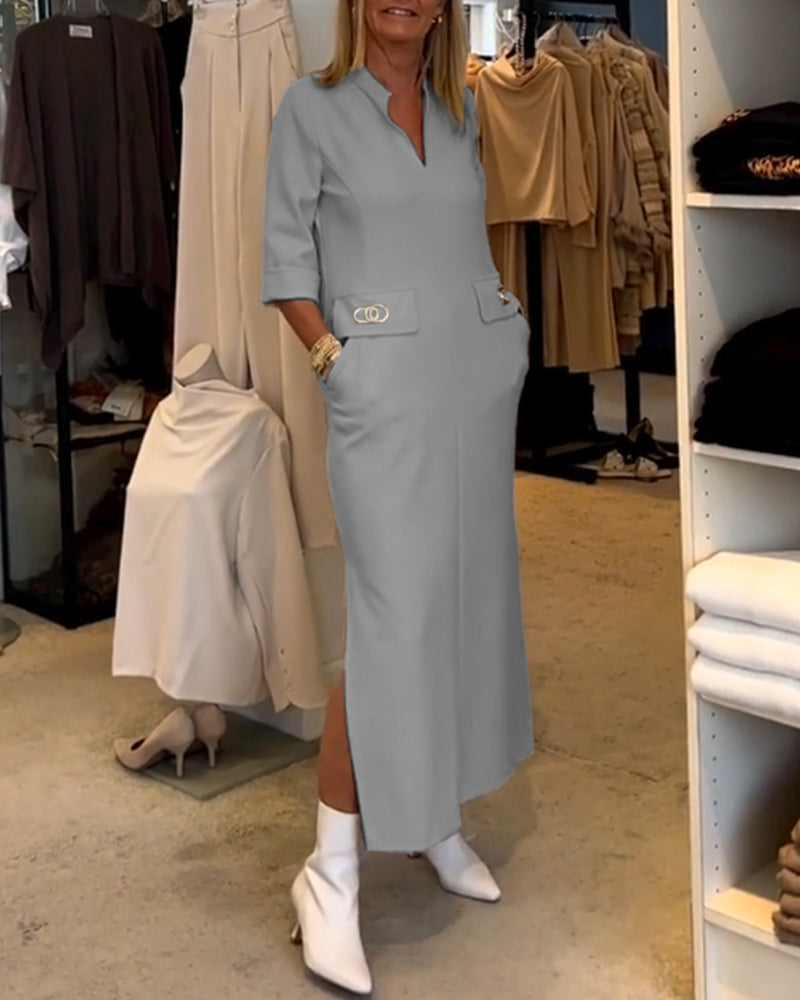 Dalah - Midi Jurk Voor Dames - Stijlvol & Comfortabel