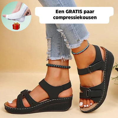 Fashionable orthopedic sandals for summer