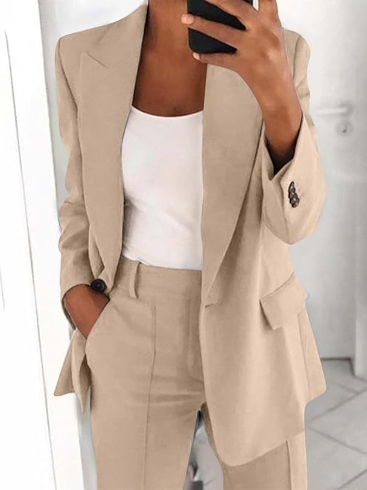 Elegant Women's Blazer Set