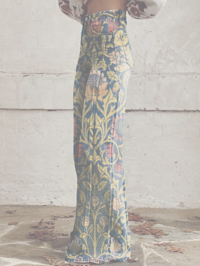 Inasha - Artistically Designed Pants for Women