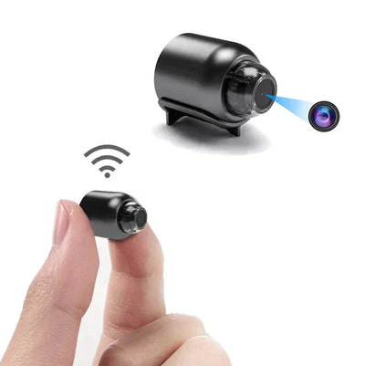 Small WiFi security camera with night vision