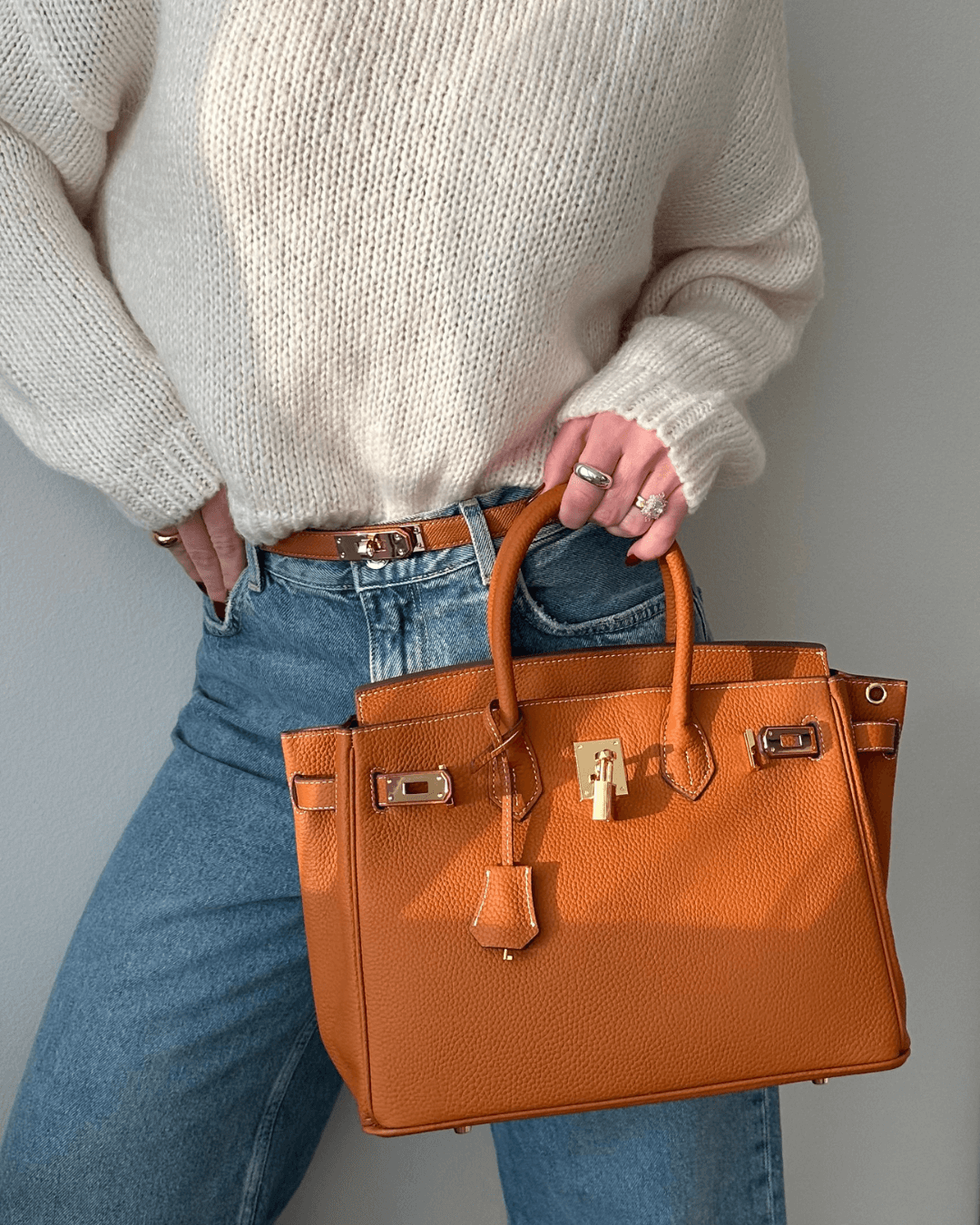 Evelina zak | Geraffineerde leren handtas