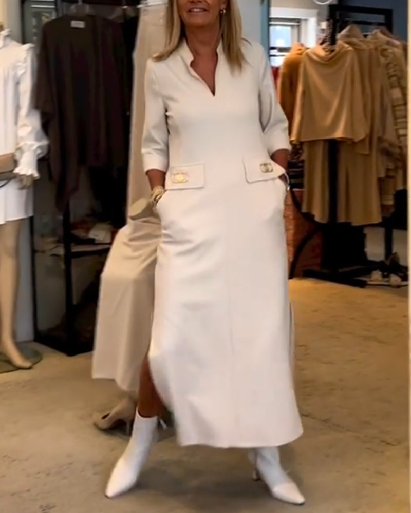 Dalah - Midi Jurk Voor Dames - Stijlvol & Comfortabel