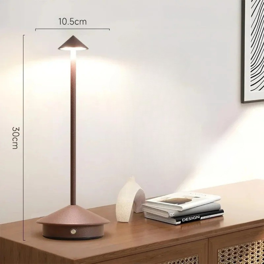 Altrix – Modern Aluminium LED Rechargeable Table Lamp