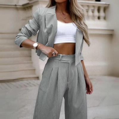 Zandria - Stripes Loungeset