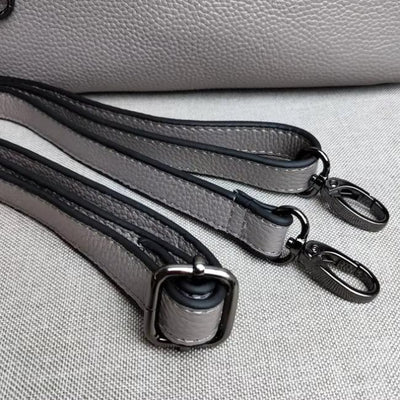 CrossEdge - Eenvoudige Leren Schouder Slingtas