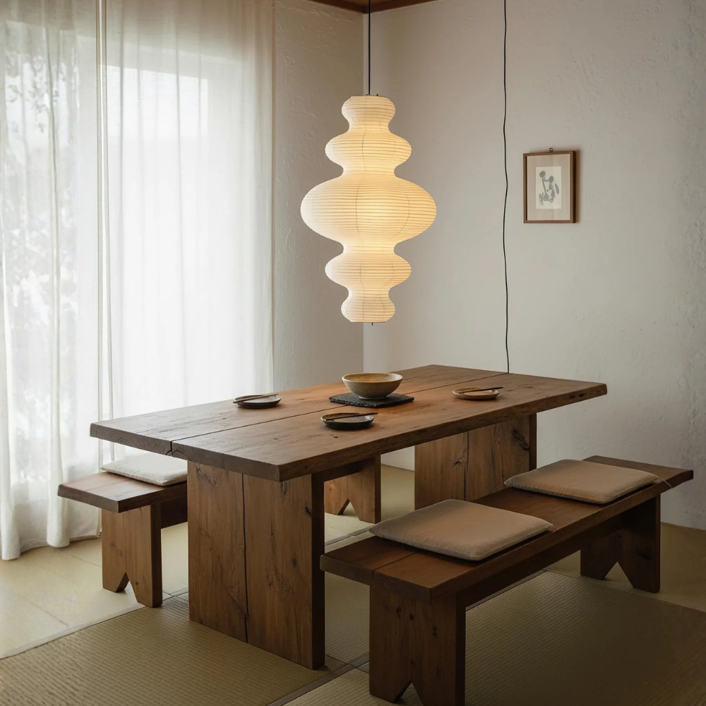 Akaria - Handcrafted Rice Paper Pendant Lamp for Kitchen Lighting