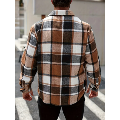 Gerard - Fleece checked vest