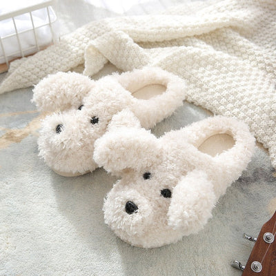 Phoebeline - Knusse pluchen pantoffels voor Vrouwen