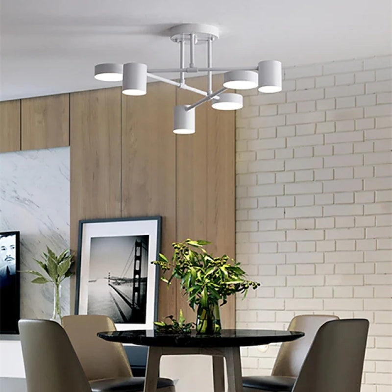 Astralux – Modern Circular Ceiling Light in Black and Gold
