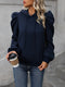 Emma | Sturdy hoodie with drawstring and puff sleeves