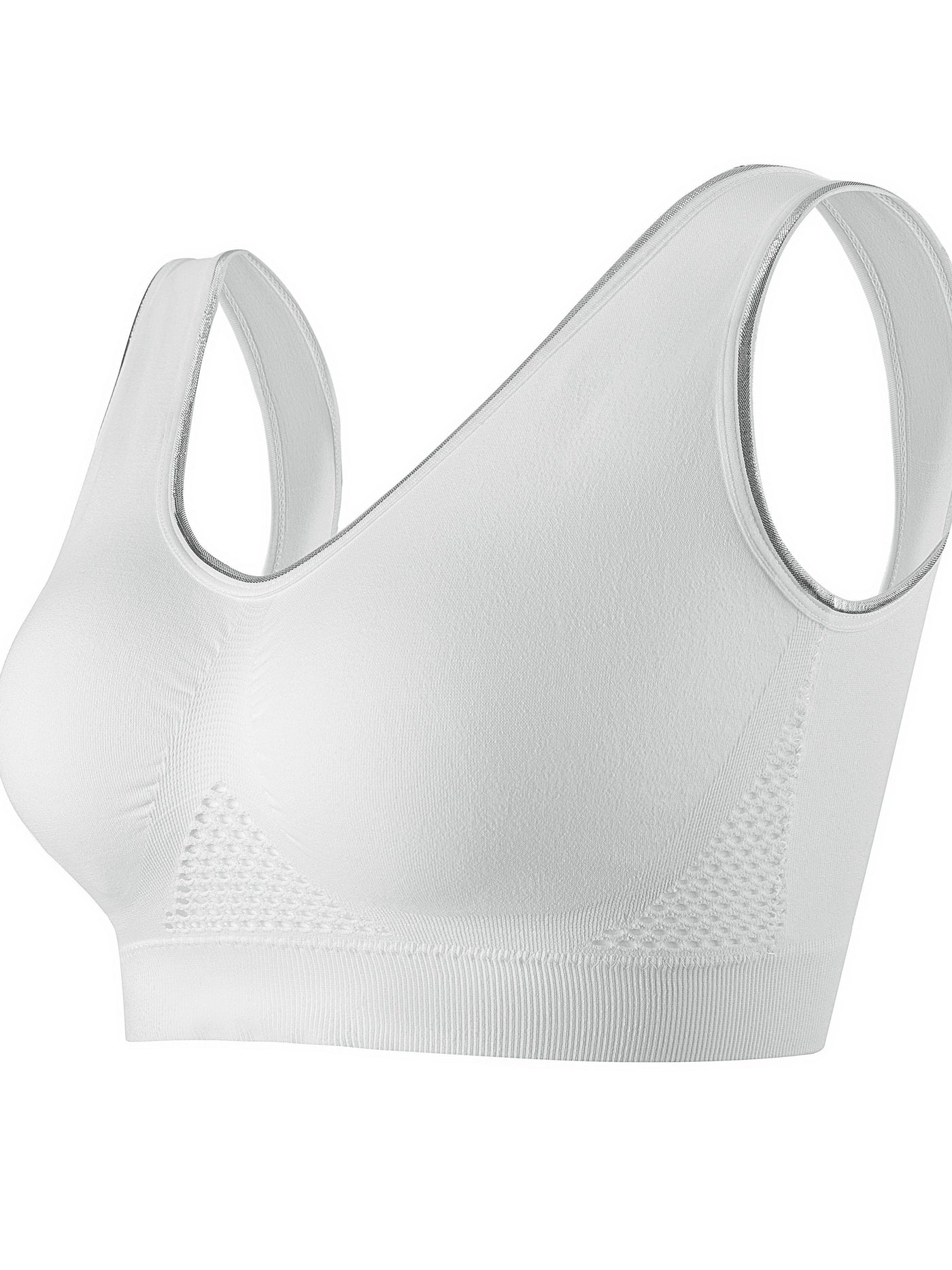 Femme | Plus size women's sports bra, breathable mesh and quick-drying