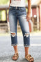 Serenitia - Casual Afgedragen Jeans voor Dames