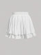 Lara | High-waisted pleated A-line mini skirt